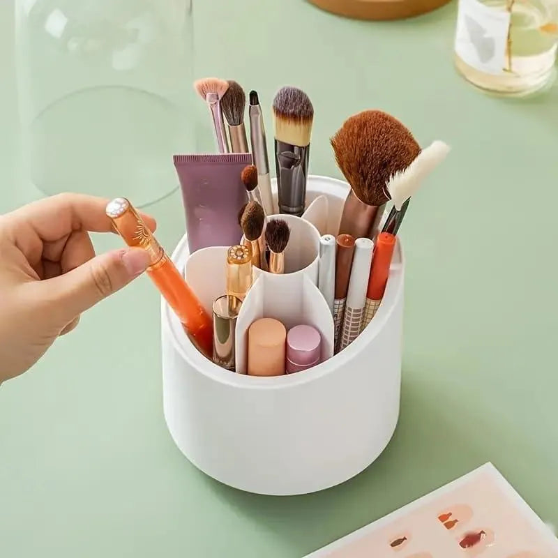 Makeup Brush Organizer ABS Plastic Dust Free Storage