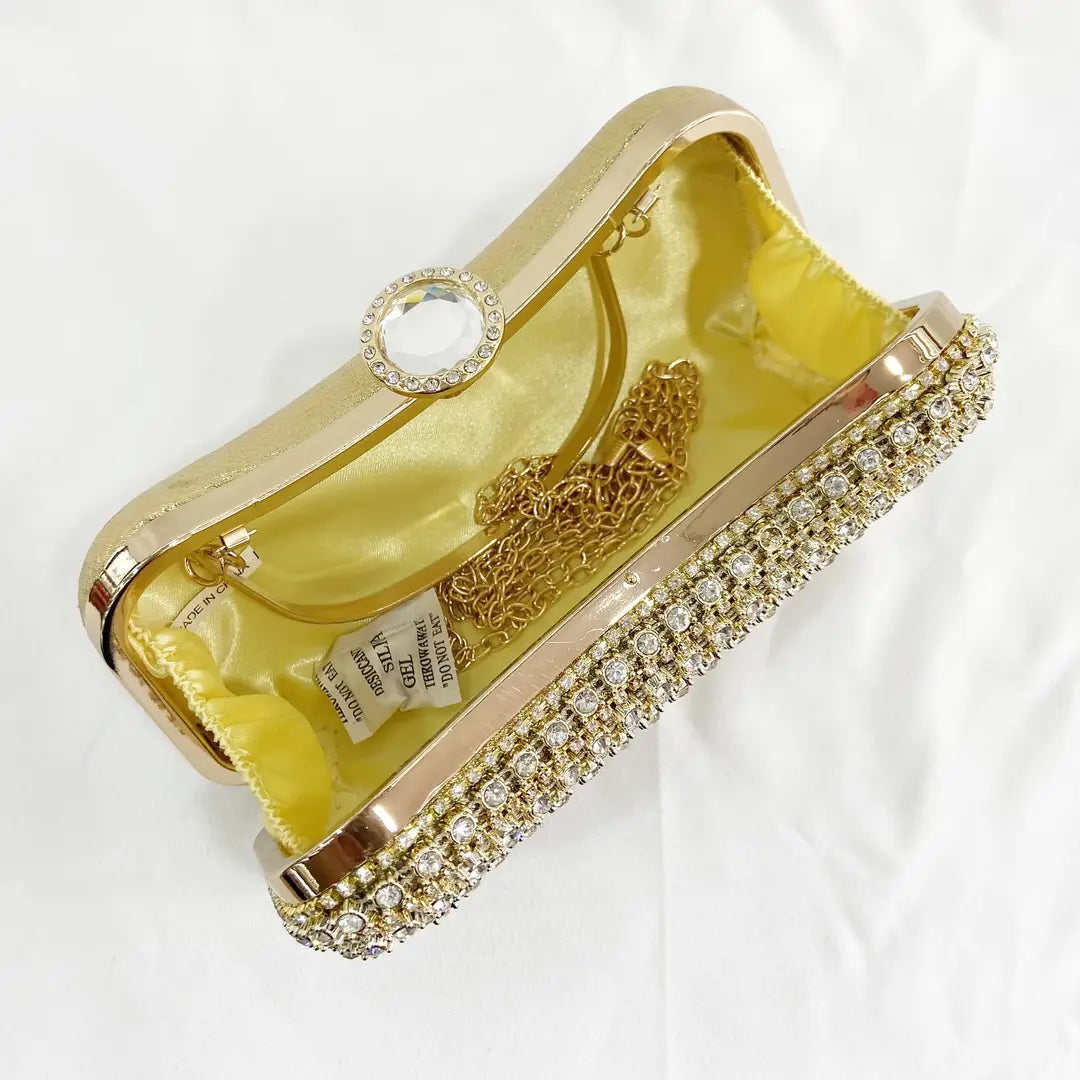 Diamond Encrusted Handbag for Pakistani Women Wedding Party