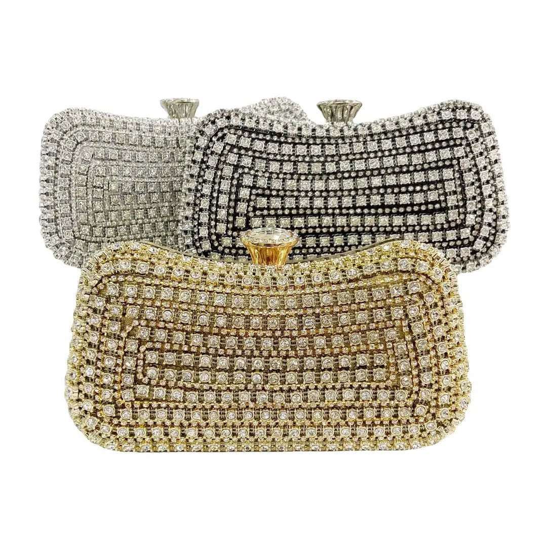 Diamond Encrusted Handbag for Pakistani Women Wedding Party