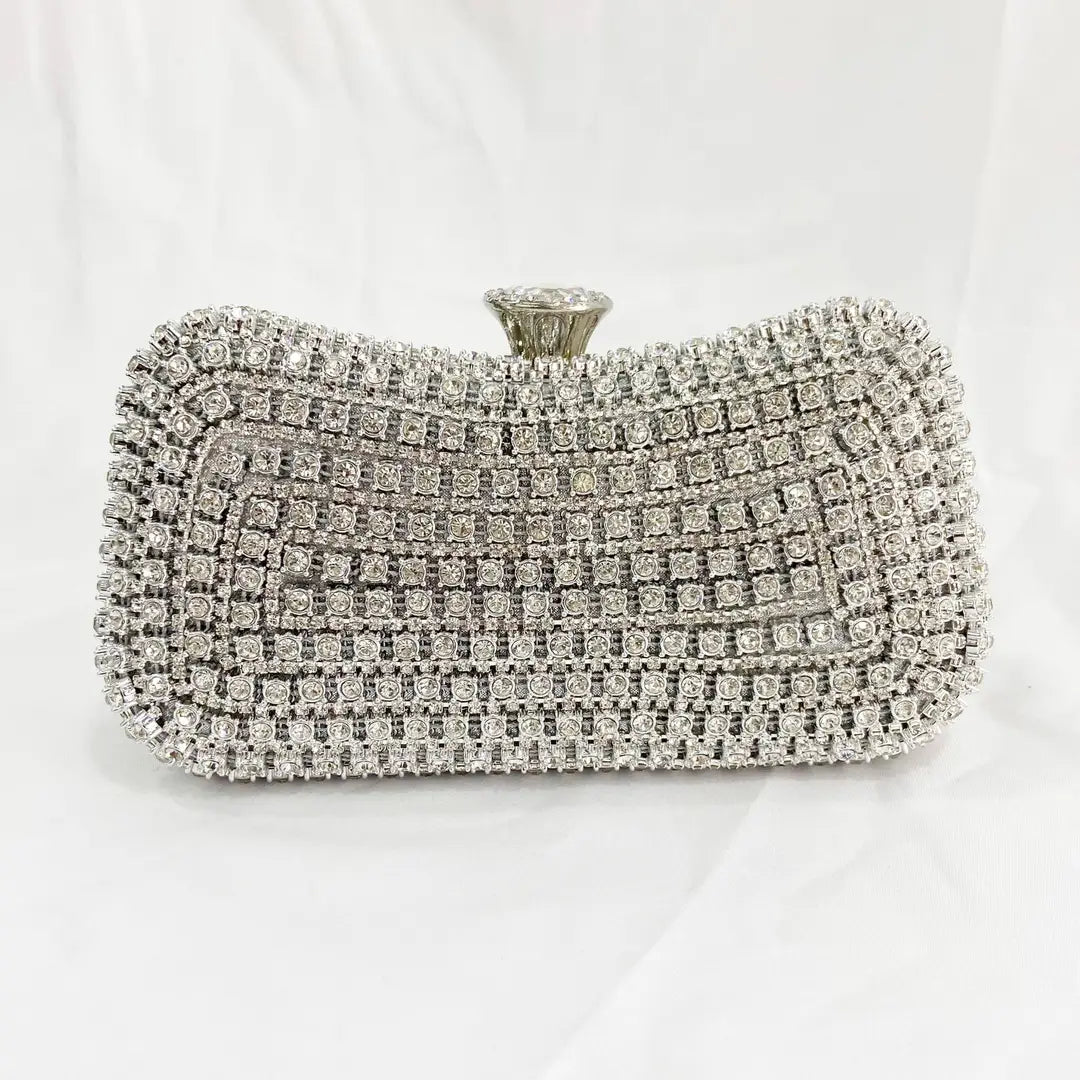 Diamond Encrusted Handbag for Pakistani Women Wedding Party